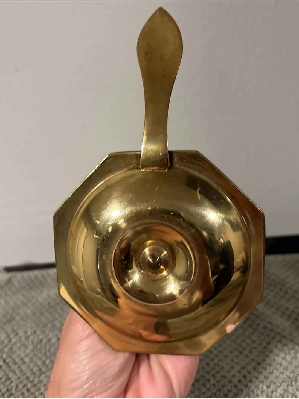 Home Interiors brass toned